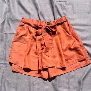 Women's Orange Shorts
